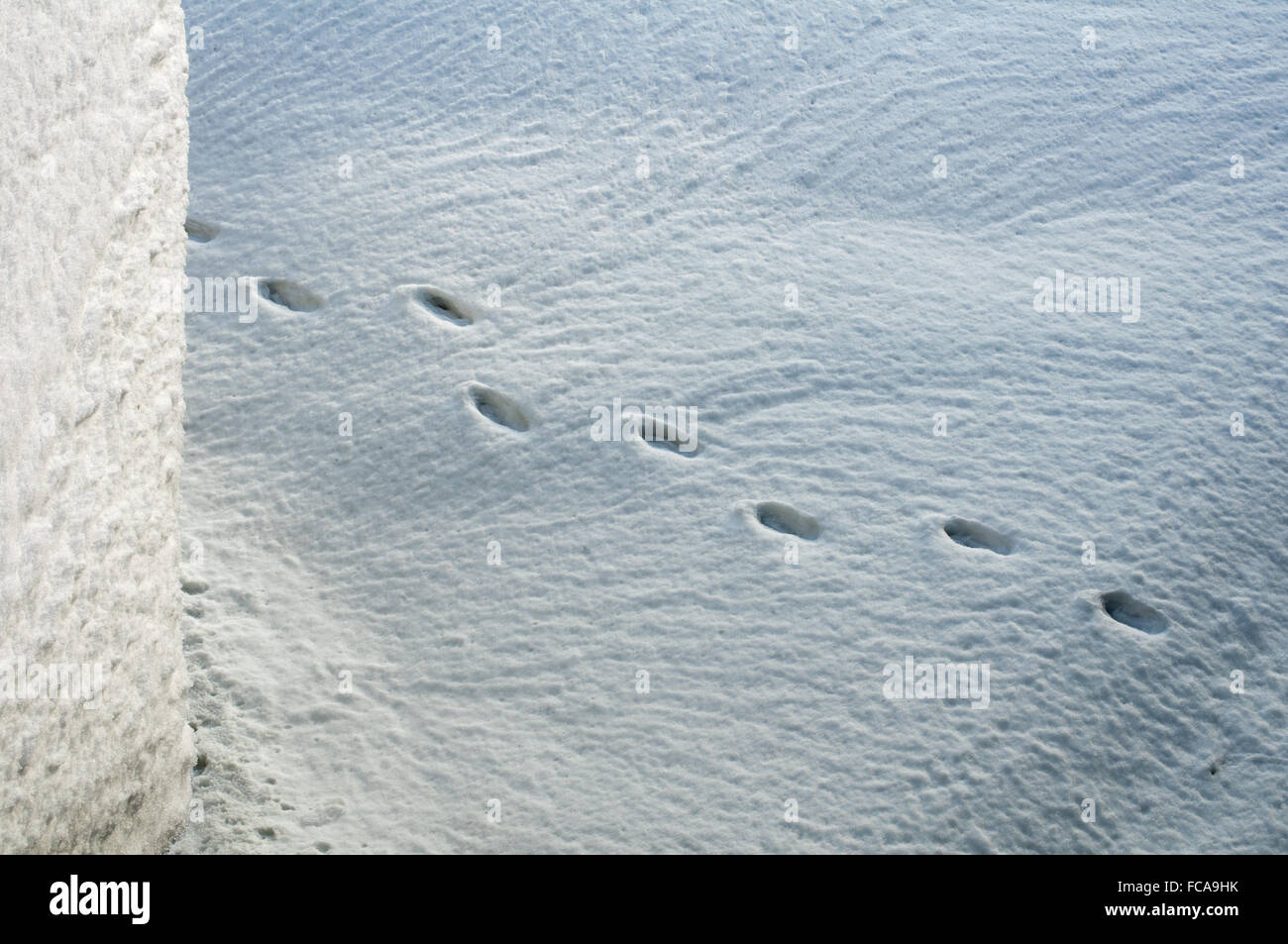 Snow Step Snow drifts and steps Stock Photo - Alamy