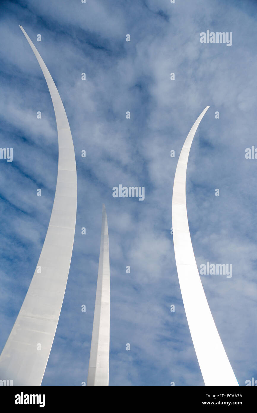 ARLINGTON, VIRGINIA, USA - United States Air Force Memorial Stock Photo ...