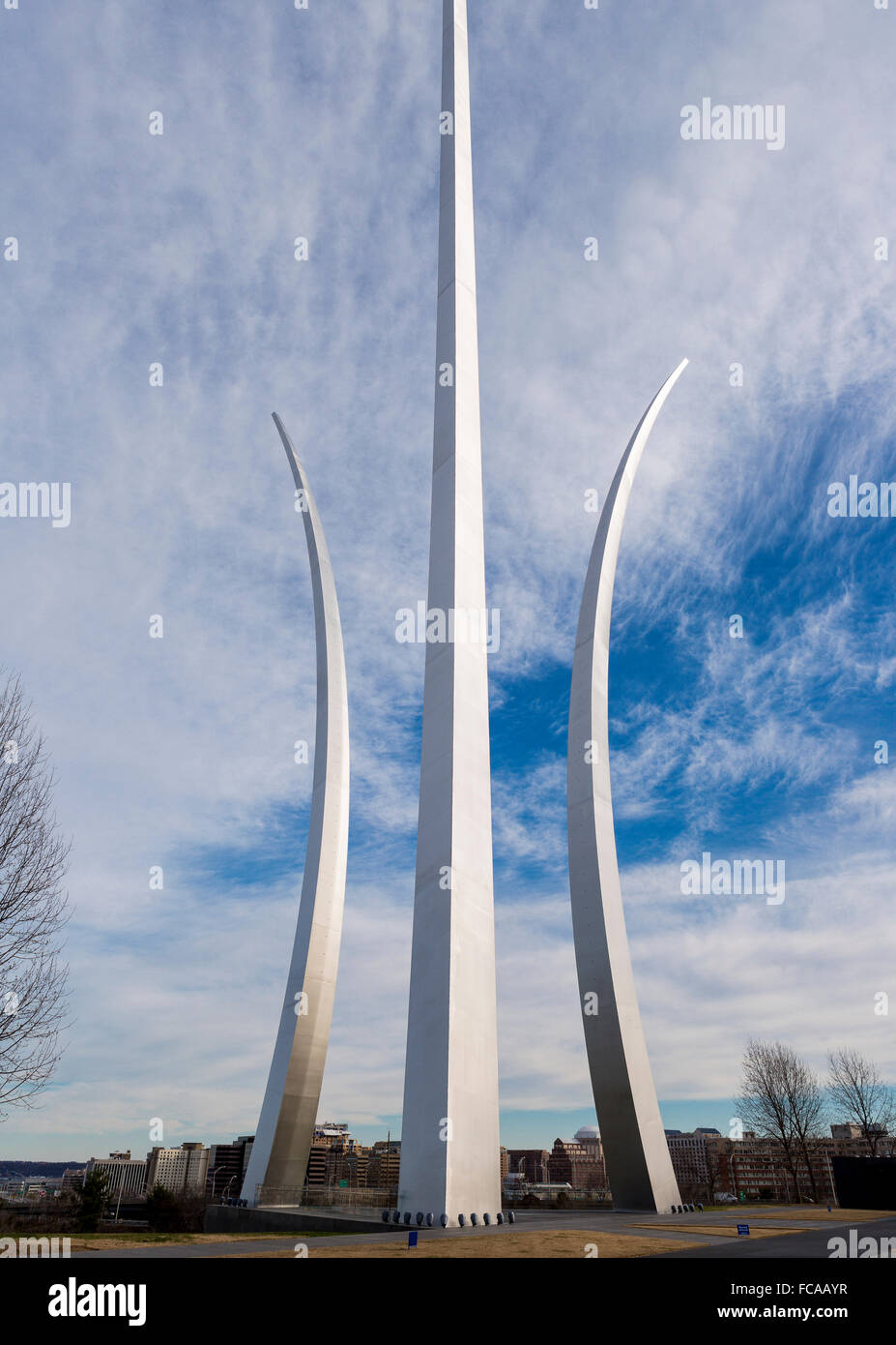 ARLINGTON, VIRGINIA, USA - United States Air Force Memorial Stock Photo