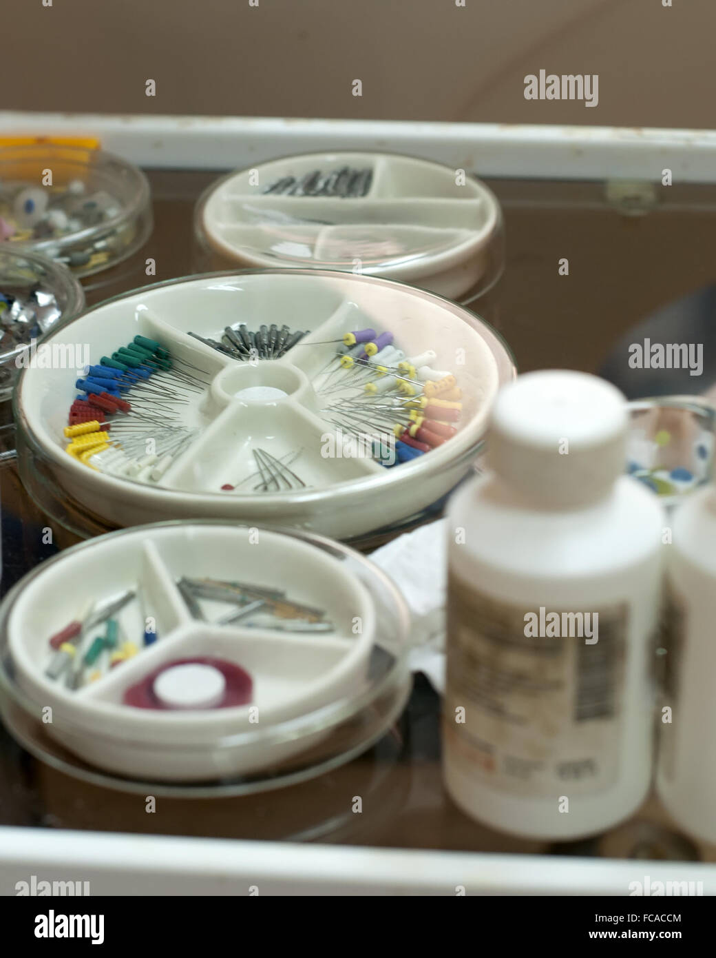 Dental supplies and medicines Stock Photo Alamy