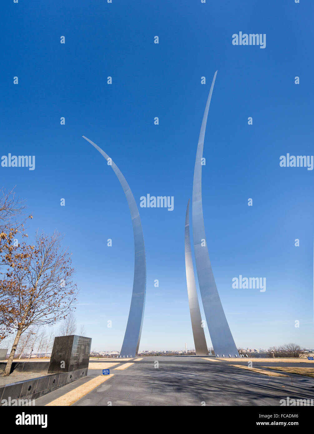 ARLINGTON, VIRGINIA, USA - United States Air Force Memorial Stock Photo