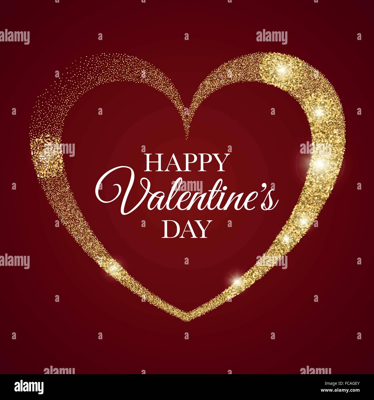 Heart of gold Stock Vector Image & Art Alamy