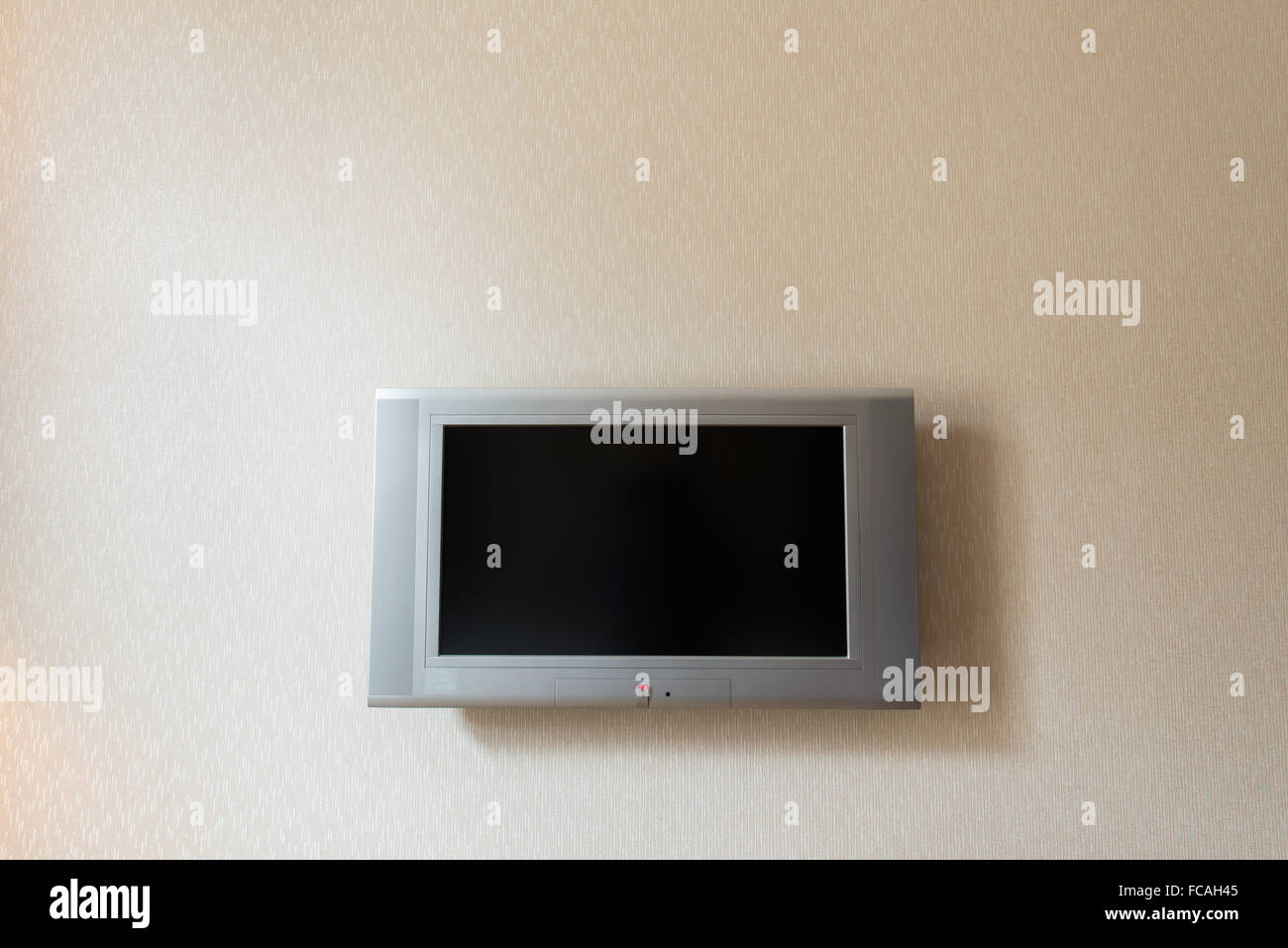 Tv Unit attached to the wall Stock Photo Alamy