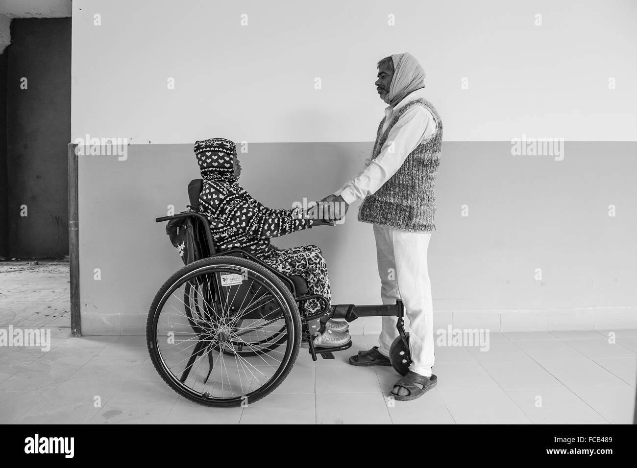 Outdoor rehabilitation Black and White Stock Photos & Images - Alamy
