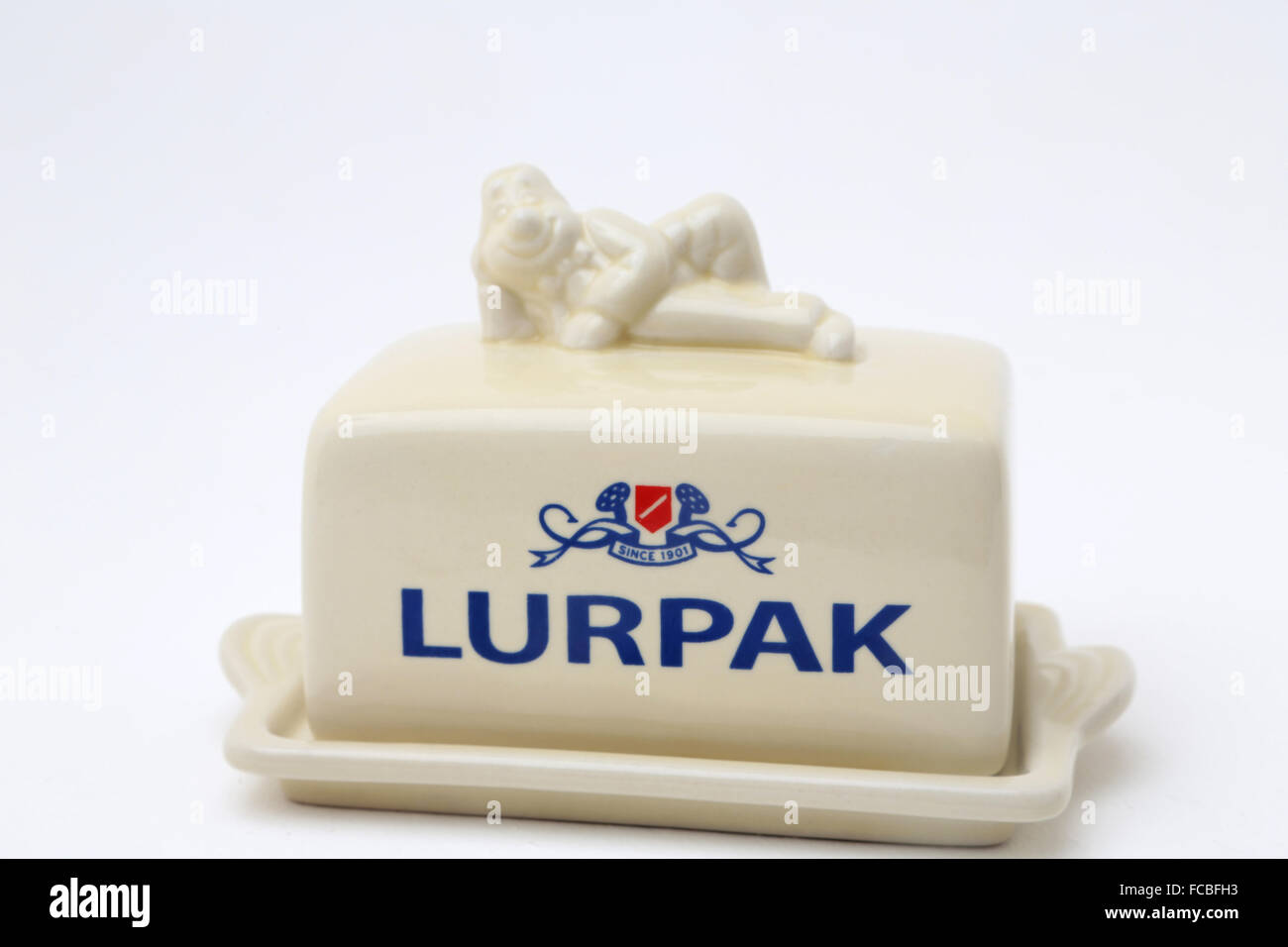 Lurpak Butter Dish Stock Photo Alamy