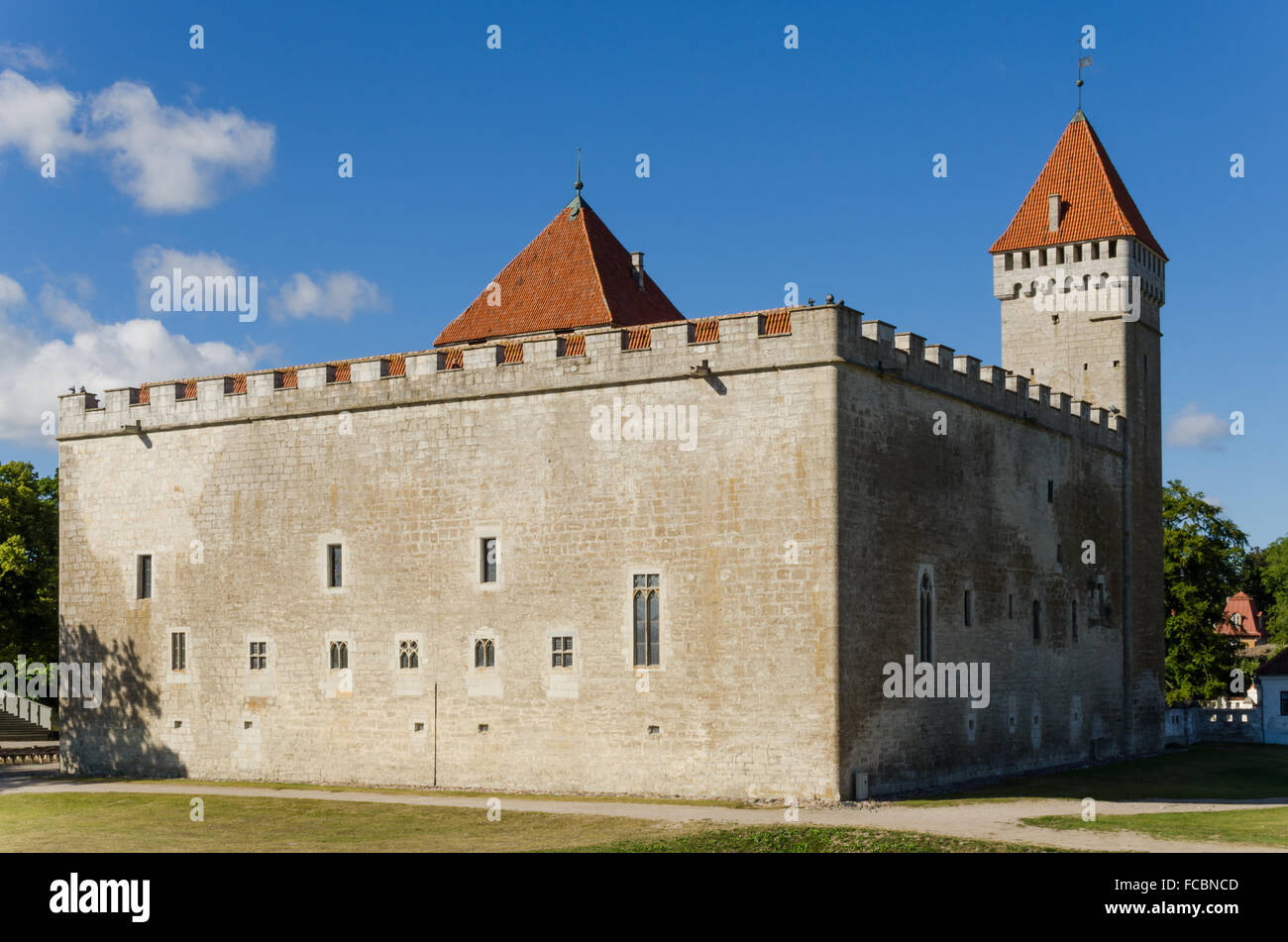 Kuressaare Castle, Island of Saaremaa, Estonia Stock Photo