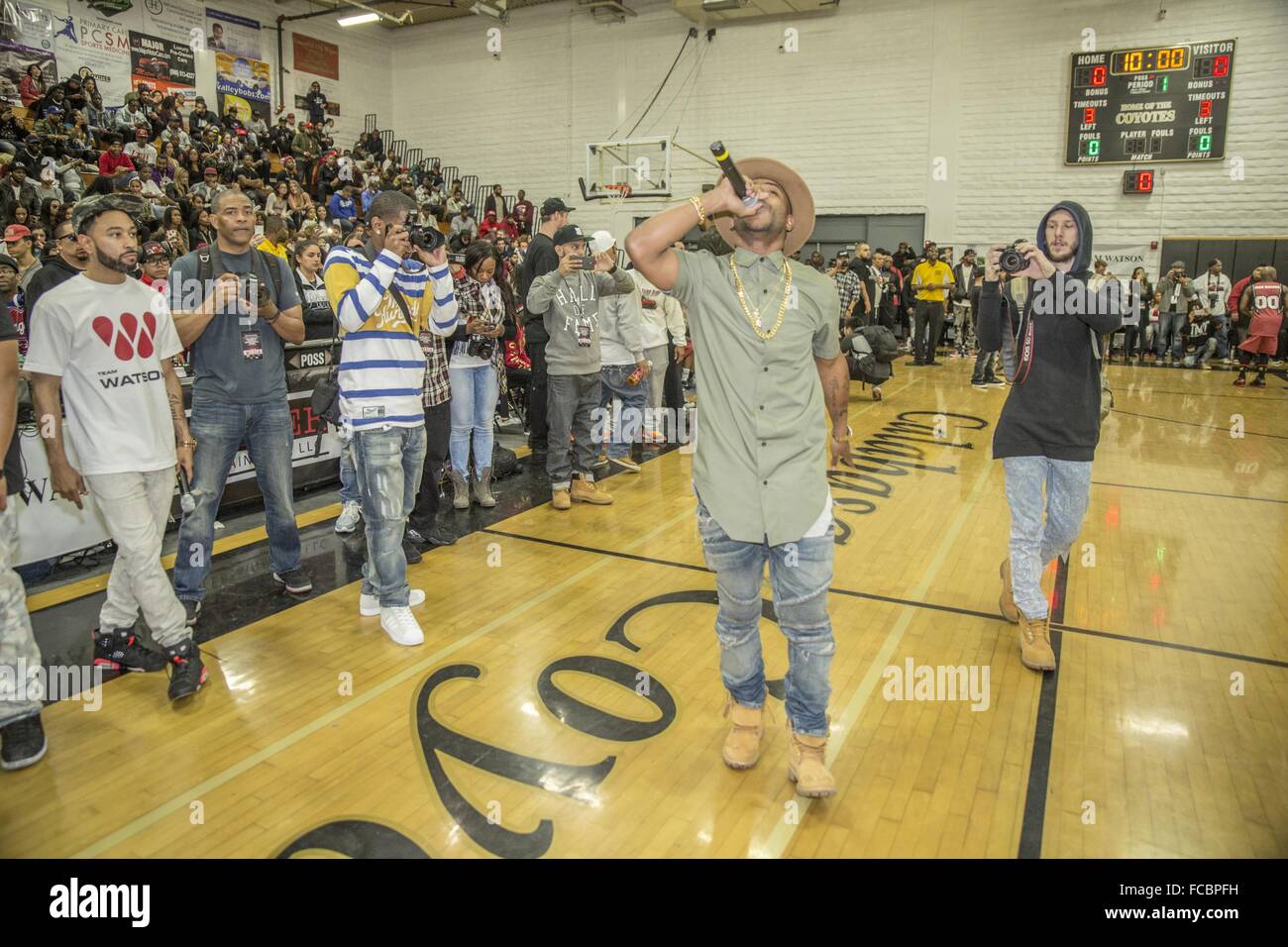 Celebrities attend Team Watson and Floyd Mayweather's 10th Annual