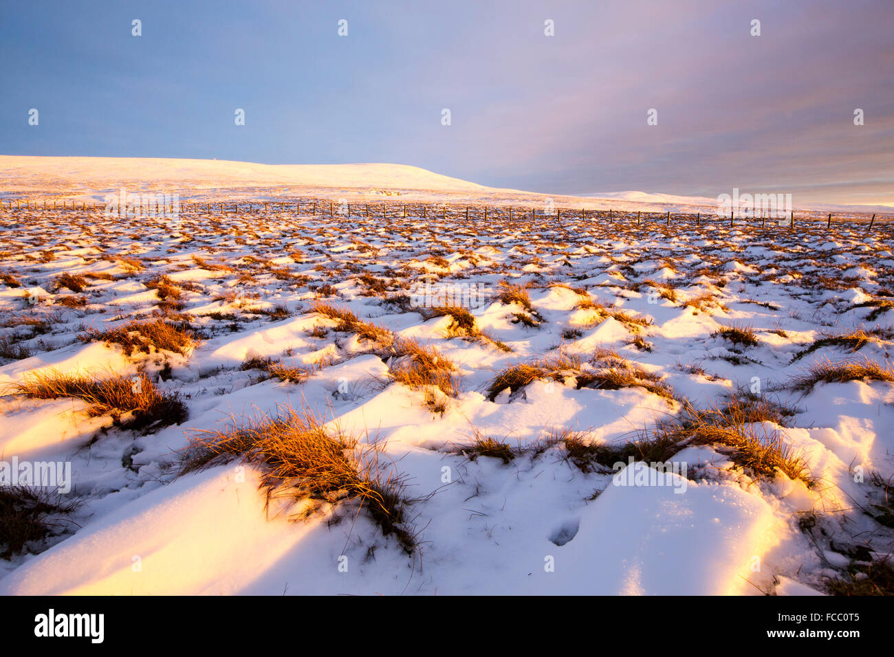 Looking towards Cross Fell in the North Pennines, from Hartside