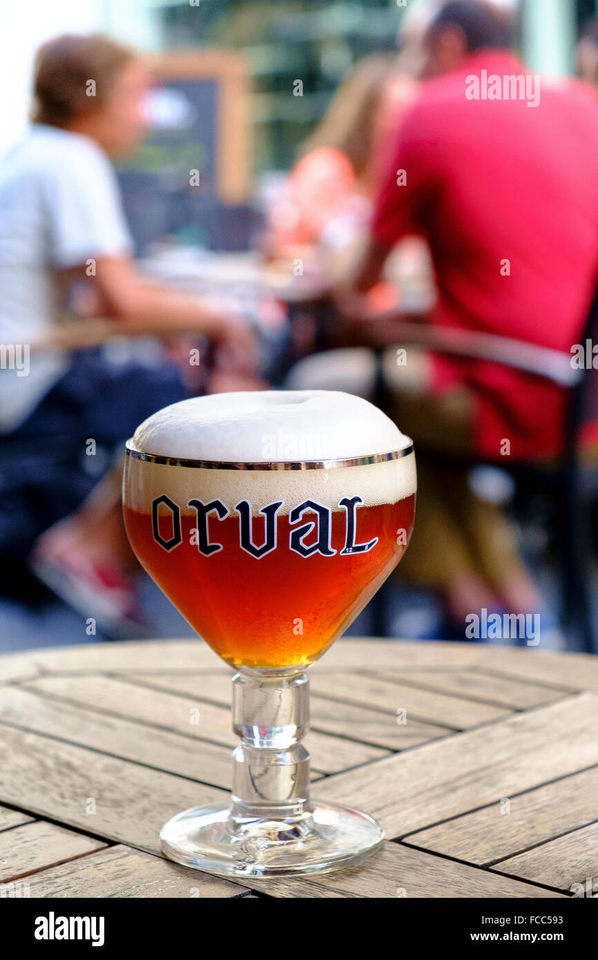 Orval beer glass hires stock photography and images Alamy