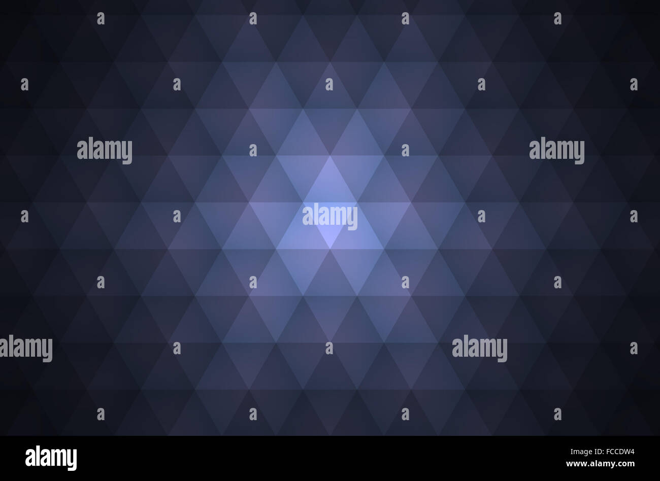 Blue abstract geometric background formed with triangles in rows Stock ...