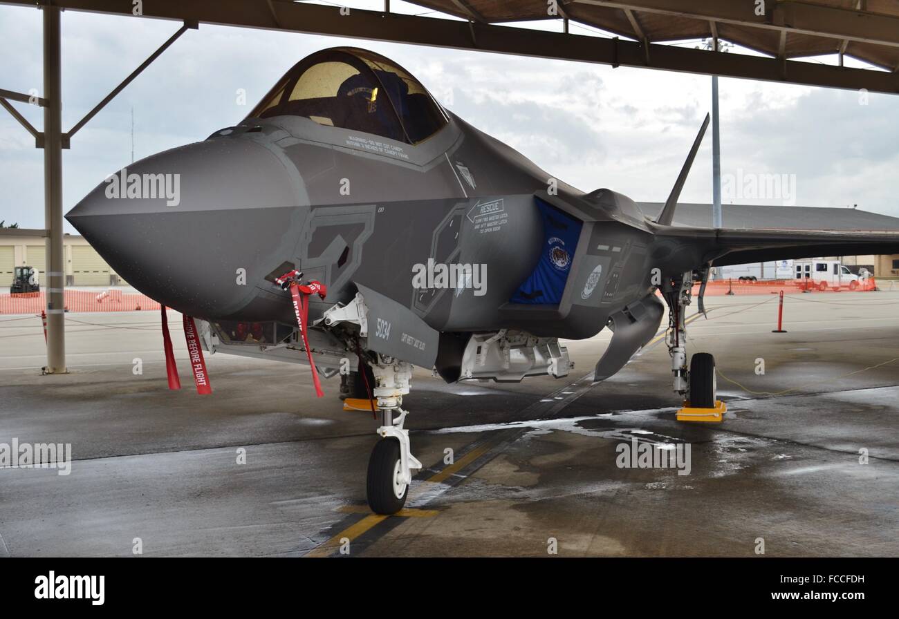 Air Force F-35 Joint Strike Fighter Stock Photo