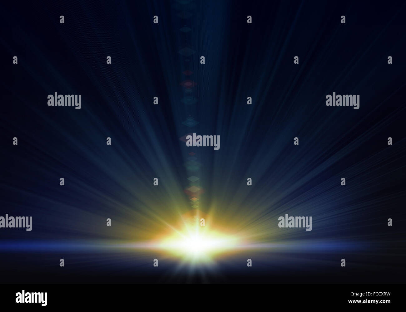 Background image with light beams and rays Stock Photo - Alamy