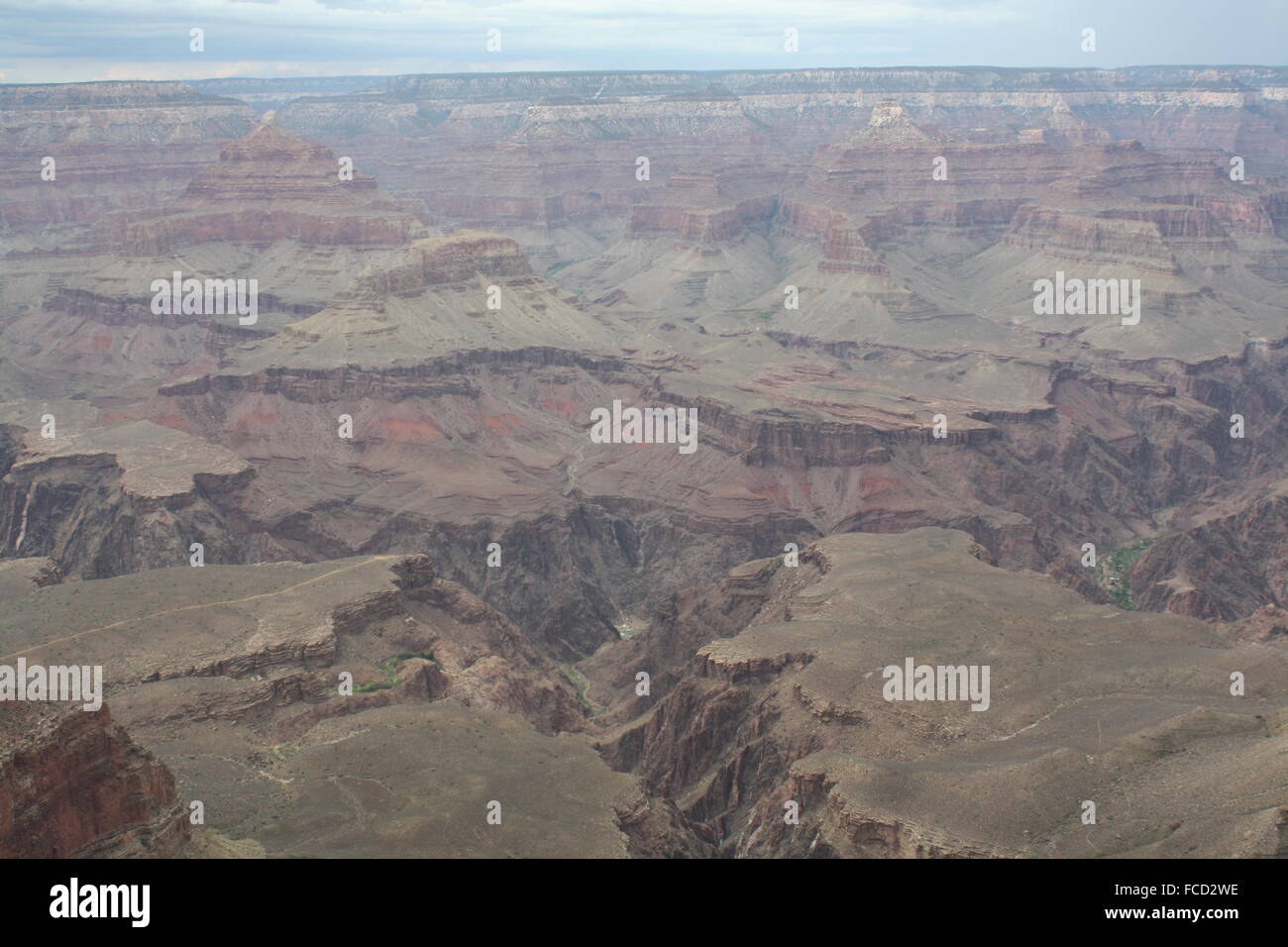 Top View Of The Grand Canyon Stock Photo - Alamy