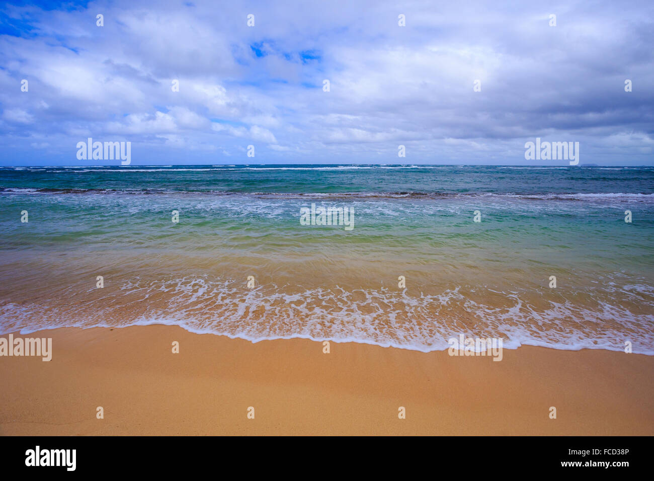 Northshore Oahu Hawaii has somewhat private beaches with nobody there