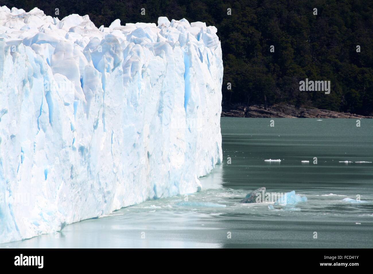 View Of Melting Iceberg Stock Photo