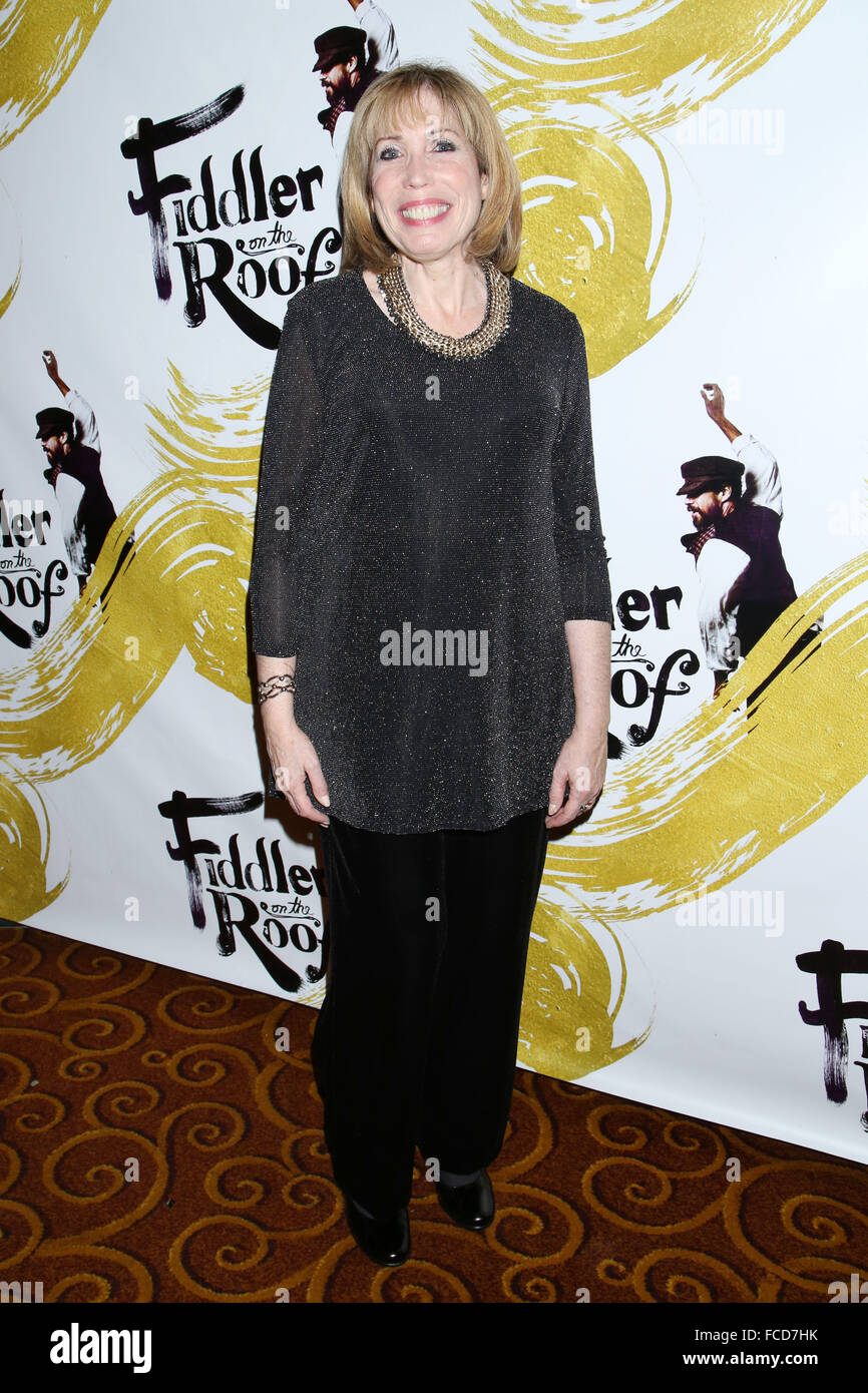 Opening night party for Fiddler On the Roof held at Gotham Hall - Arrivals.  Featuring: Alix Korey Where: New York City, New York, United States When: 21 Dec 2015 Stock Photo