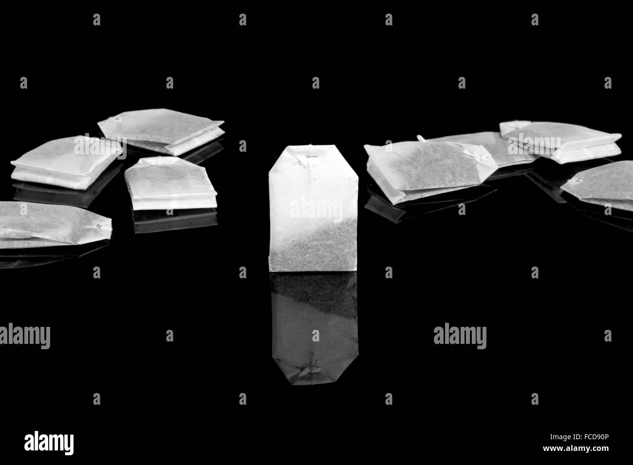 The tea bags Stock Photo Alamy