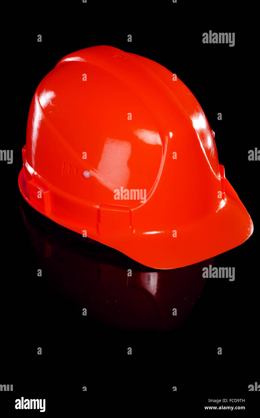 Worker in red hard hat hi-res stock photography and images - Alamy