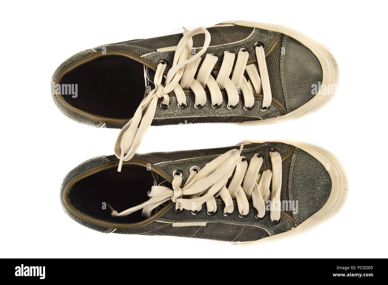 Old track shoes Cut Out Stock Images & Pictures Alamy