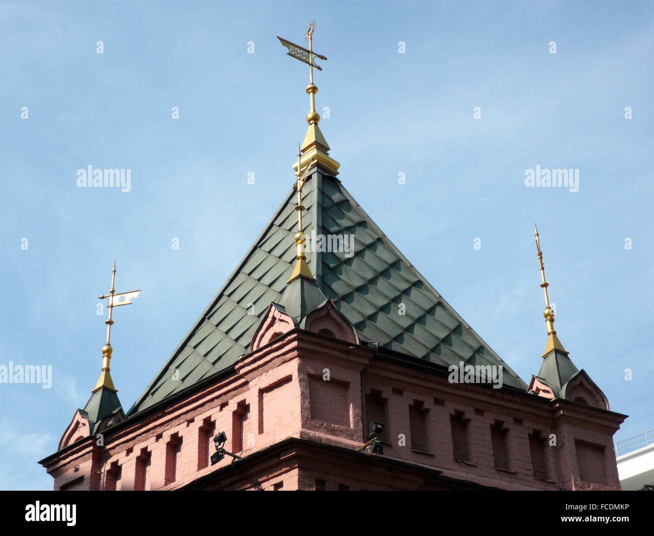 capstan on sky background city center Stock Photo Alamy