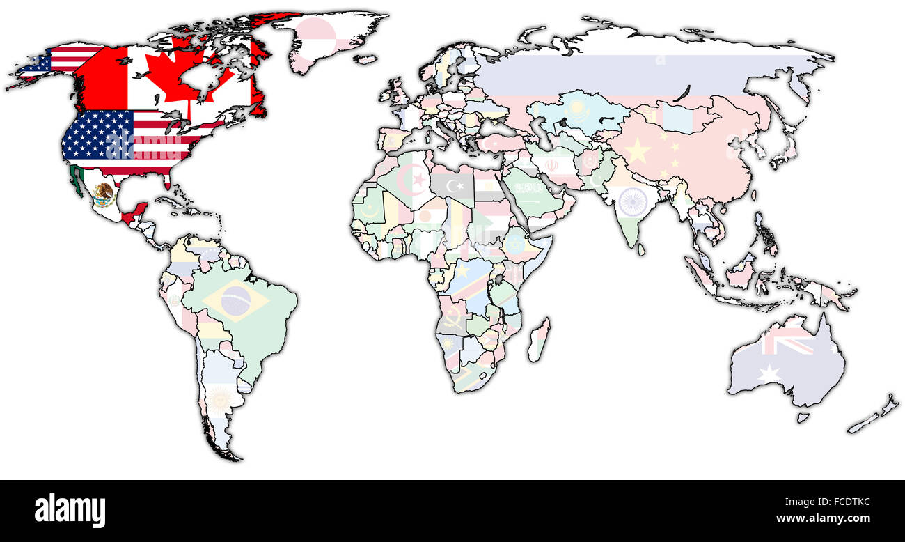 nafta map