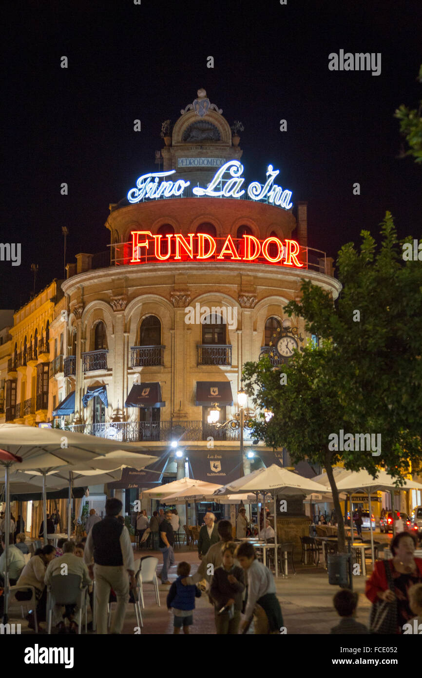 El Gallo Azul rotunda building cafe built in 1929 advertising Fundador