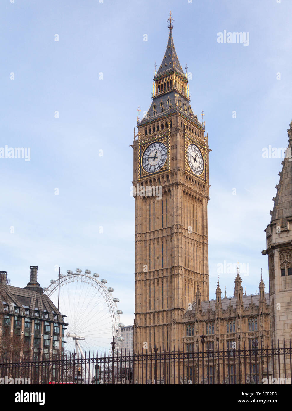 Big Ben London Eye High Resolution Stock Photography And Images Alamy