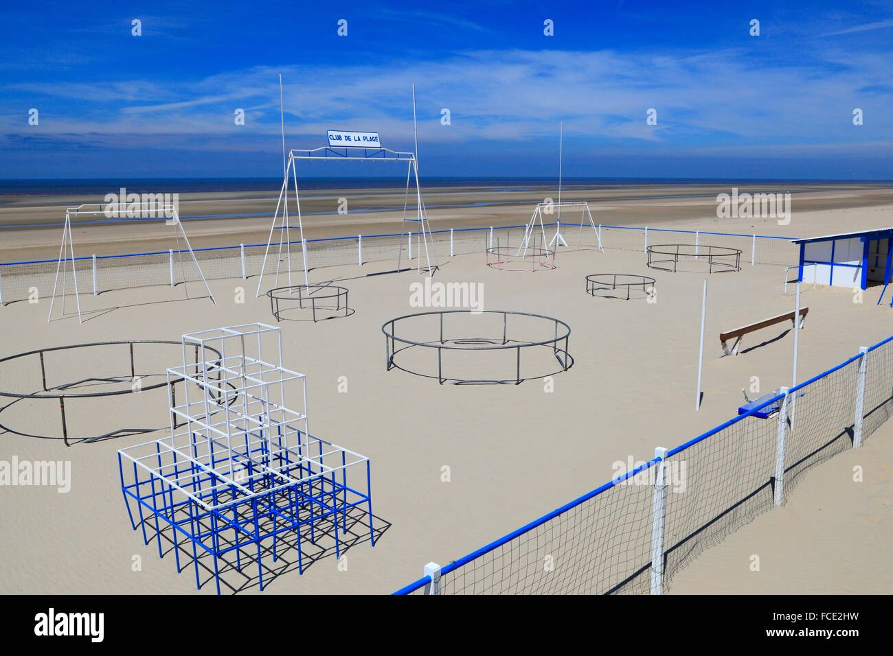 France, North Coast StellaPlage Stock Photo Alamy