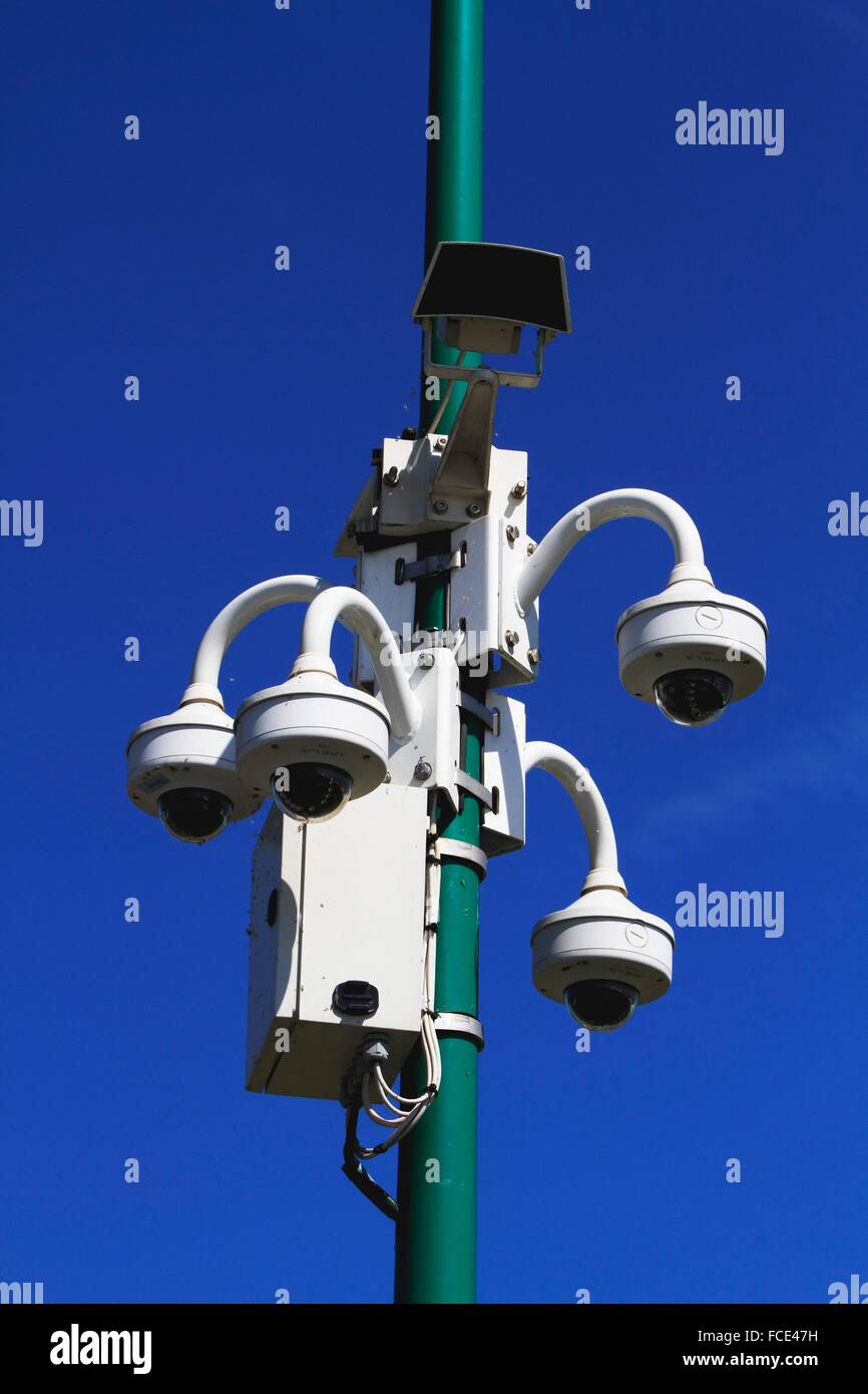 Video surveillance camera france hires stock photography and images