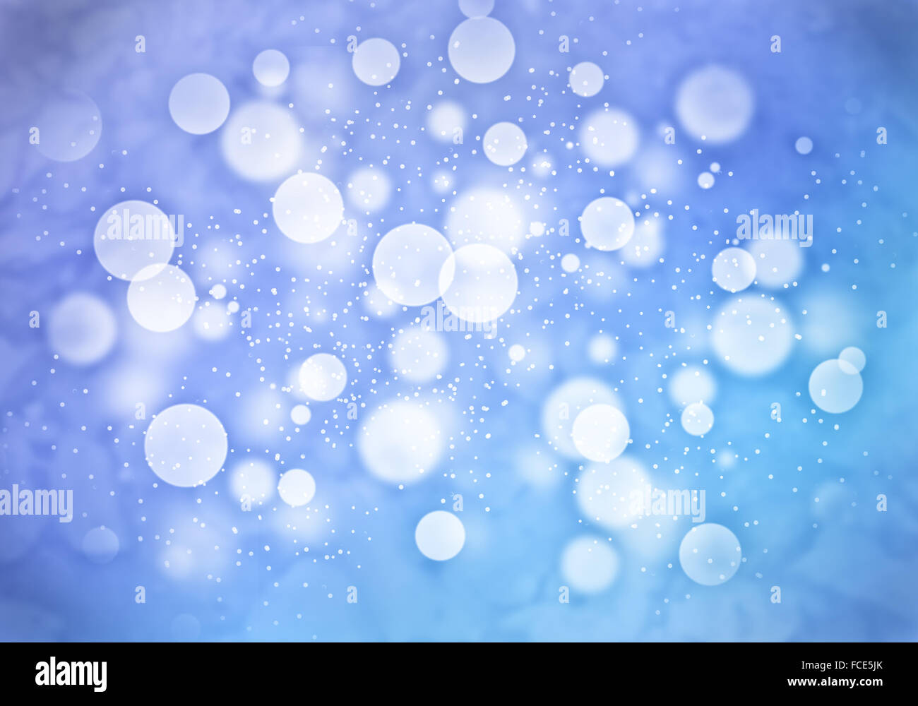 Abstract background image of blue bokeh lights and beams Stock Photo ...