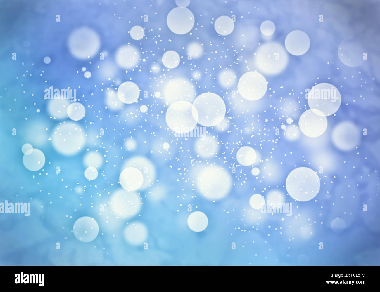 Abstract background image of blue bokeh lights and beams Stock Photo ...