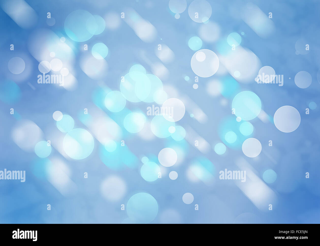 Abstract background image of blue bokeh lights and beams Stock Photo ...
