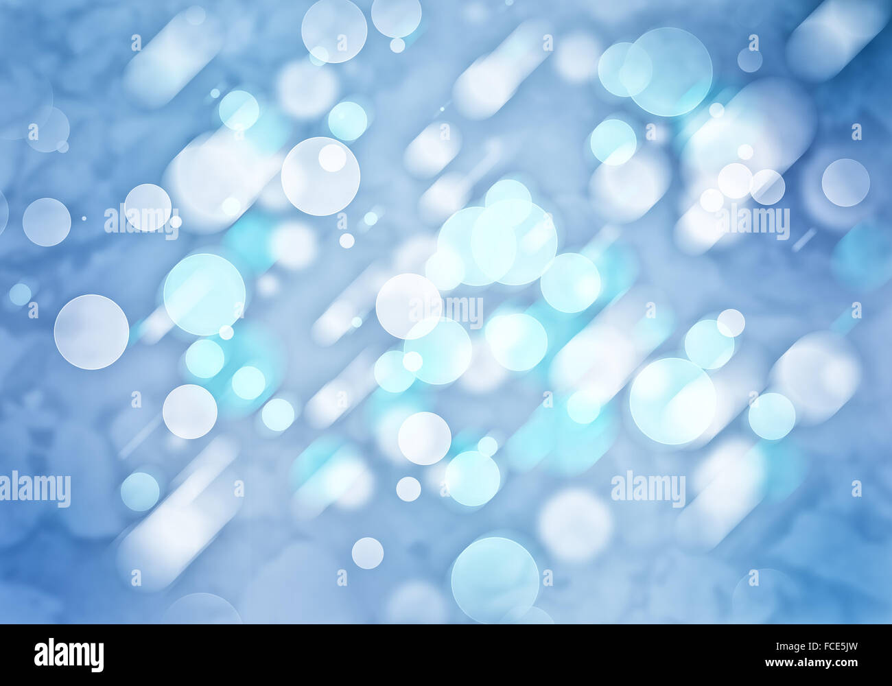 Abstract background image of blue bokeh lights and beams Stock Photo ...