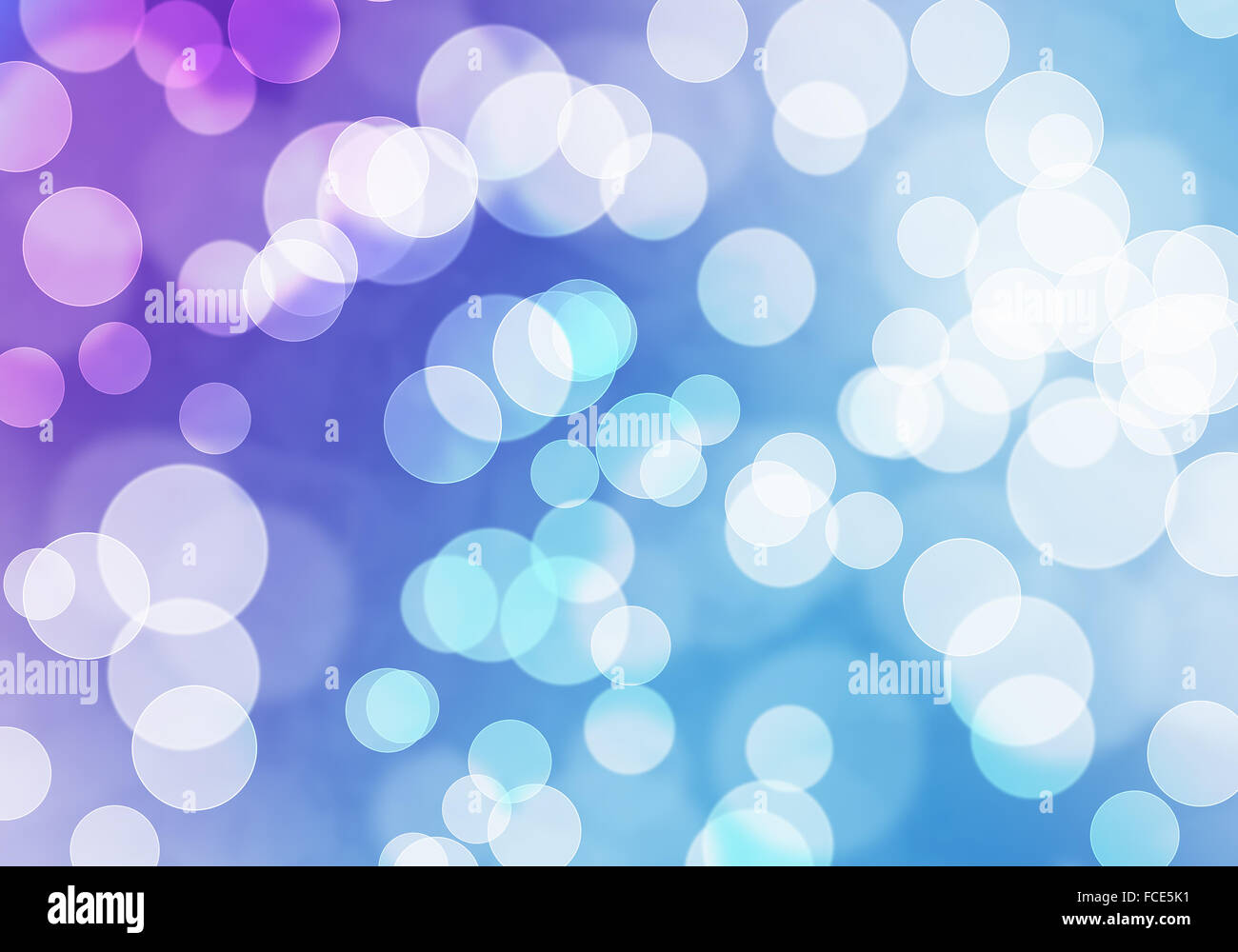 Abstract background image of blue bokeh lights and beams Stock Photo ...