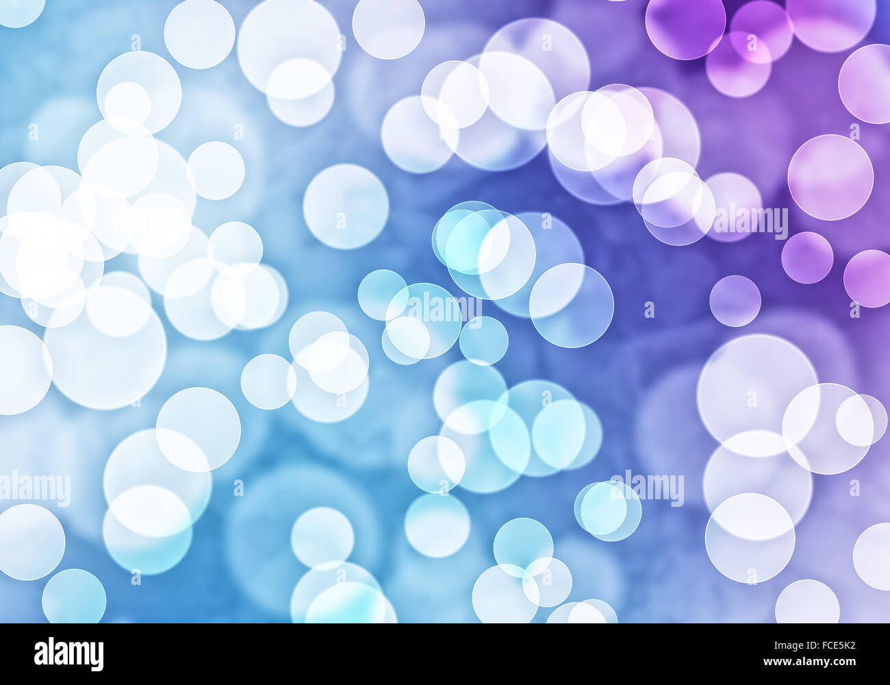 Abstract background image of blue bokeh lights and beams Stock Photo ...