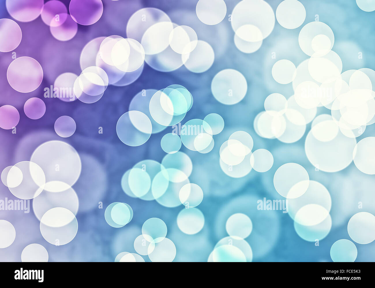 Abstract background image of blue bokeh lights and beams Stock Photo ...
