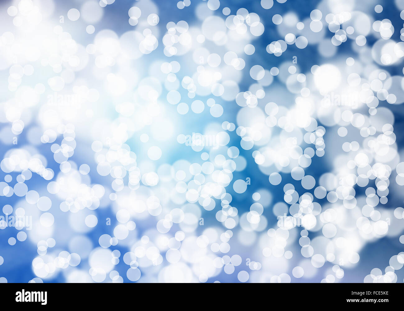 Abstract background image of blue bokeh lights and beams Stock Photo ...