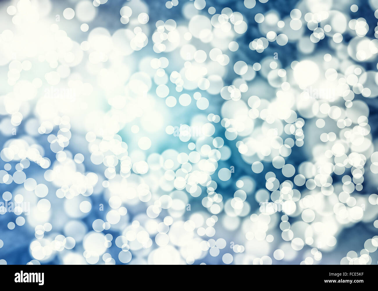 Abstract background image of blue bokeh lights and beams Stock Photo ...