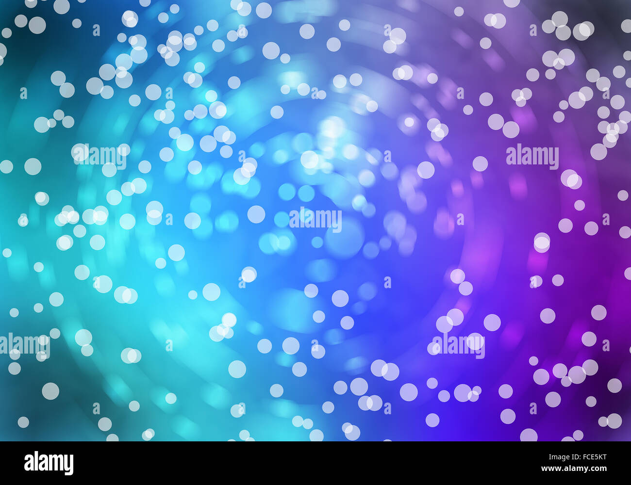 Abstract background image of blue bokeh lights and beams Stock Photo ...