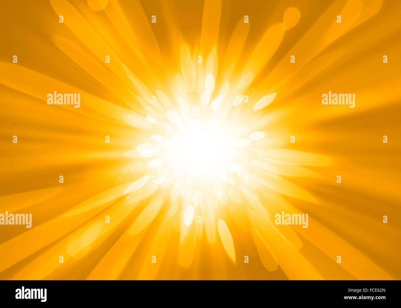 Abstract background image of blue bokeh lights and beams Stock Photo ...
