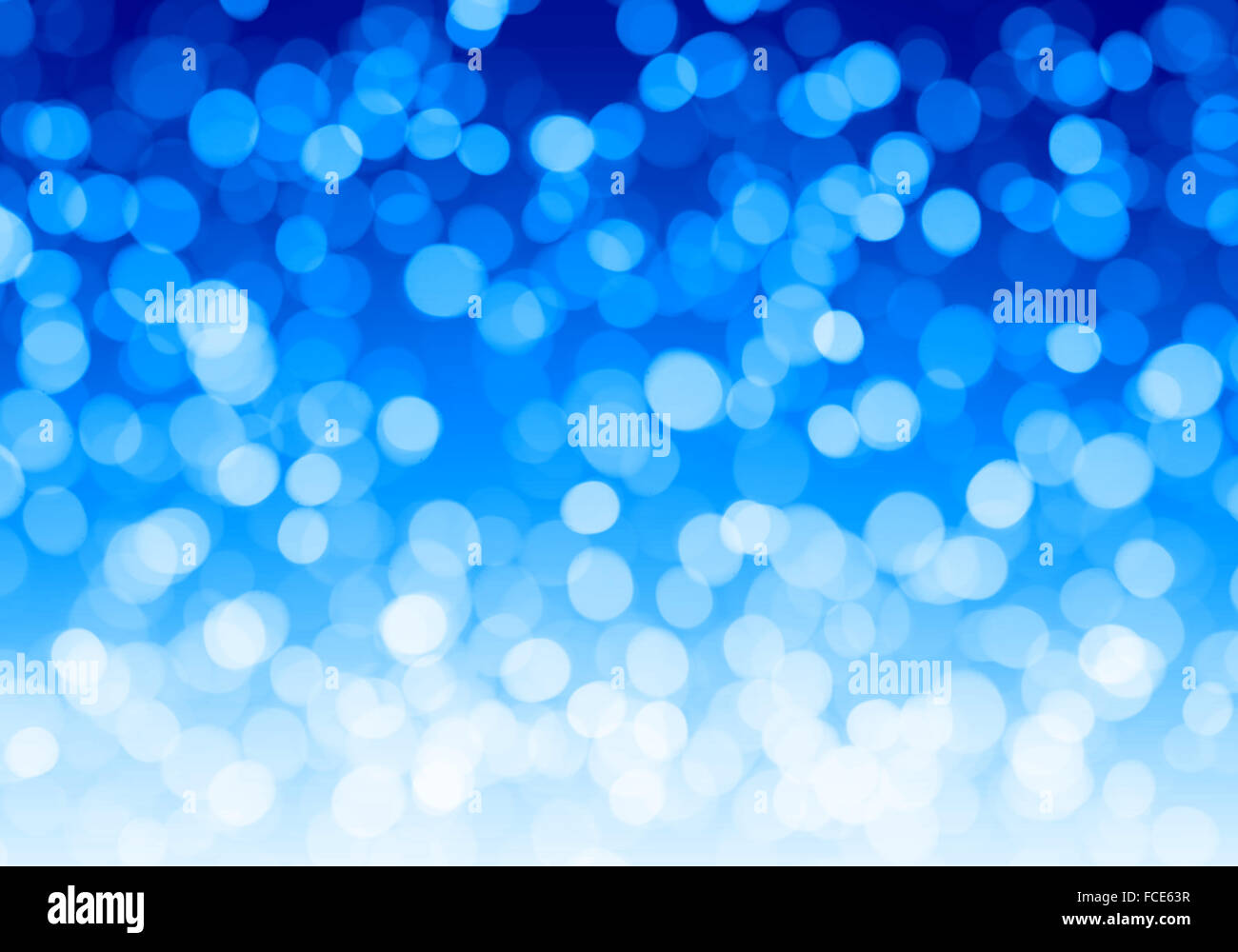 Abstract background image of blue bokeh lights and beams Stock Photo ...