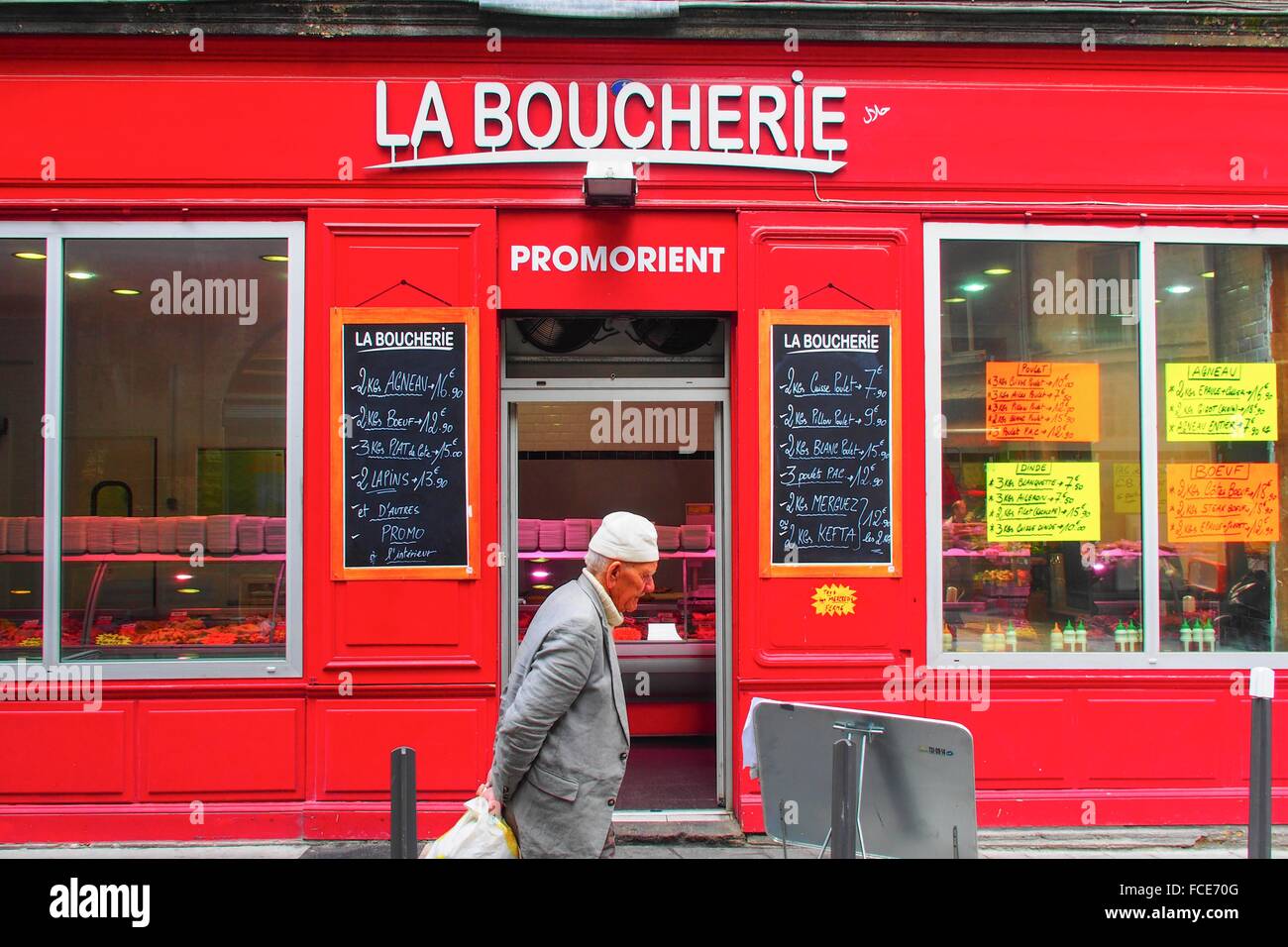 French butcher shop hires stock photography and images Alamy
