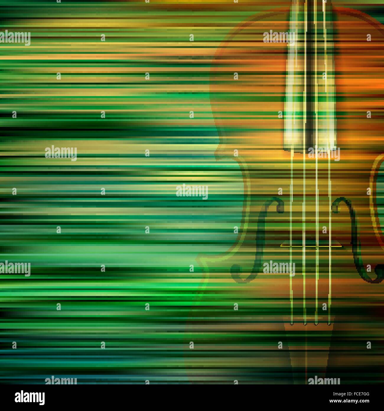 abstract green blur background with violin Stock Vector Image & Art - Alamy