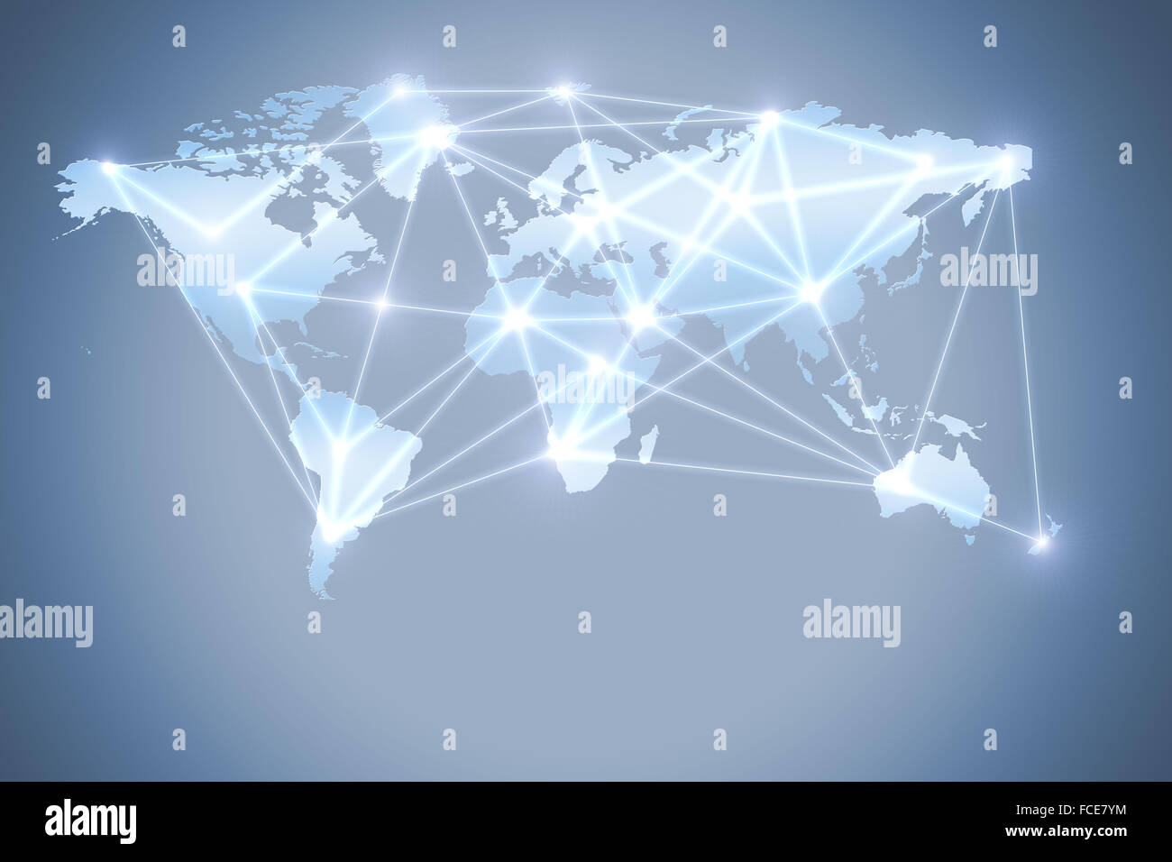 Background conceptual digital image with world map Stock Photo - Alamy