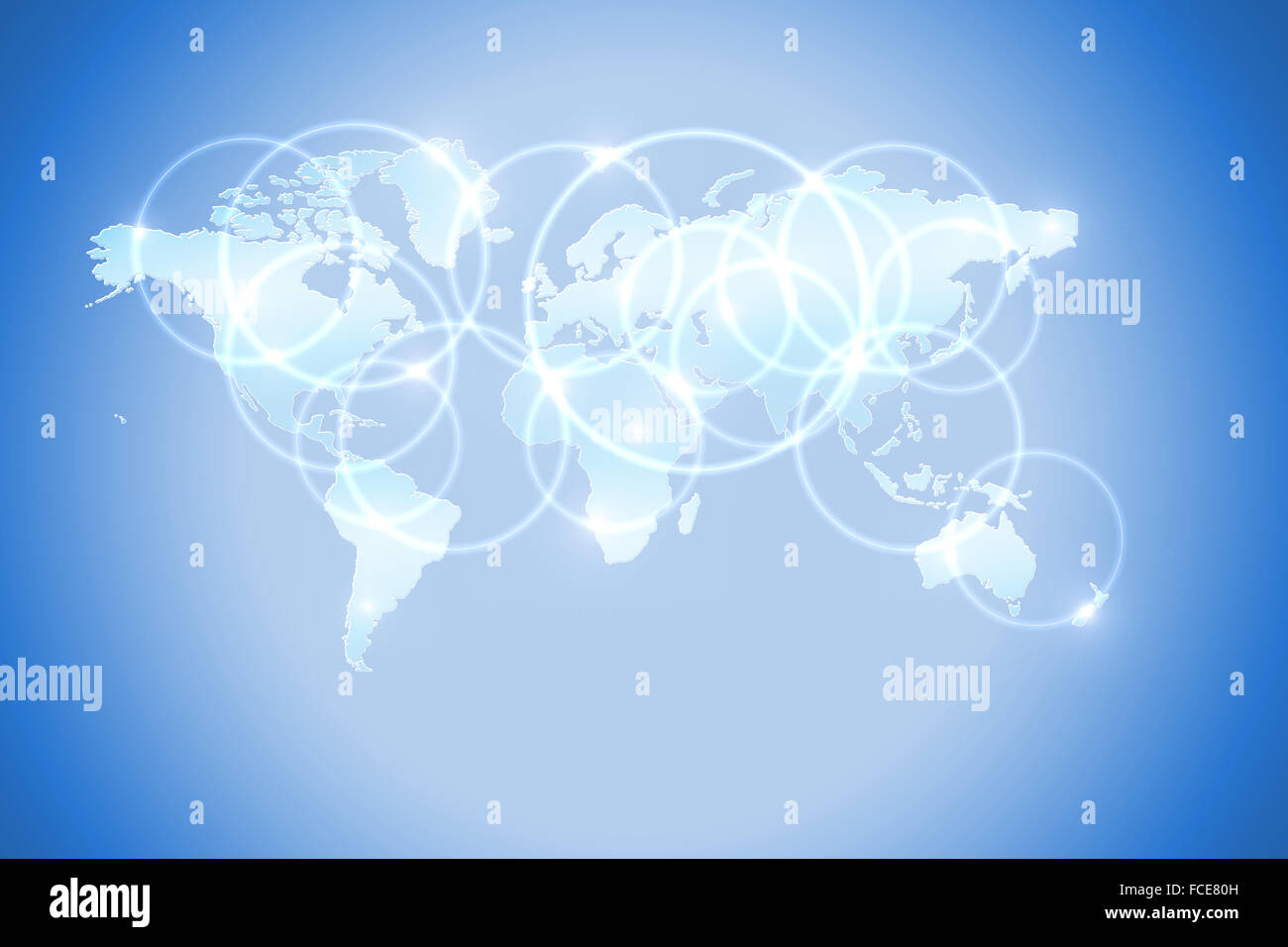 Background conceptual digital image with world map Stock Photo - Alamy