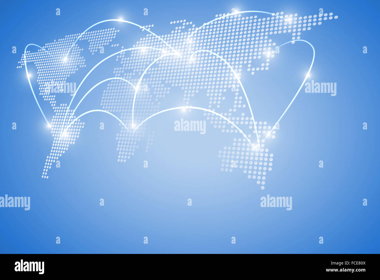 Background conceptual digital image with world map Stock Photo - Alamy