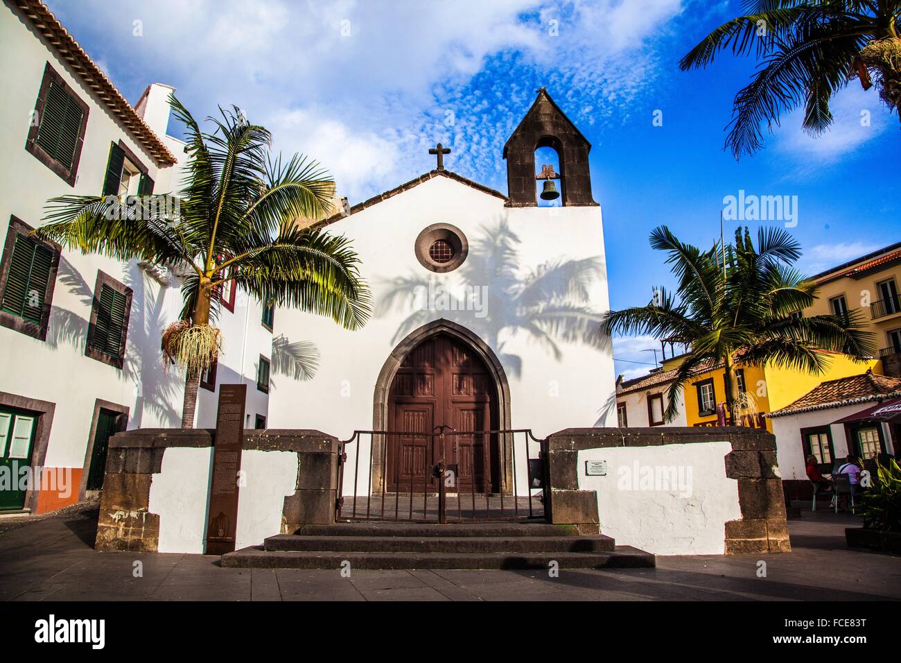 Madeira Island, Santa Maria church Stock Photo - Alamy