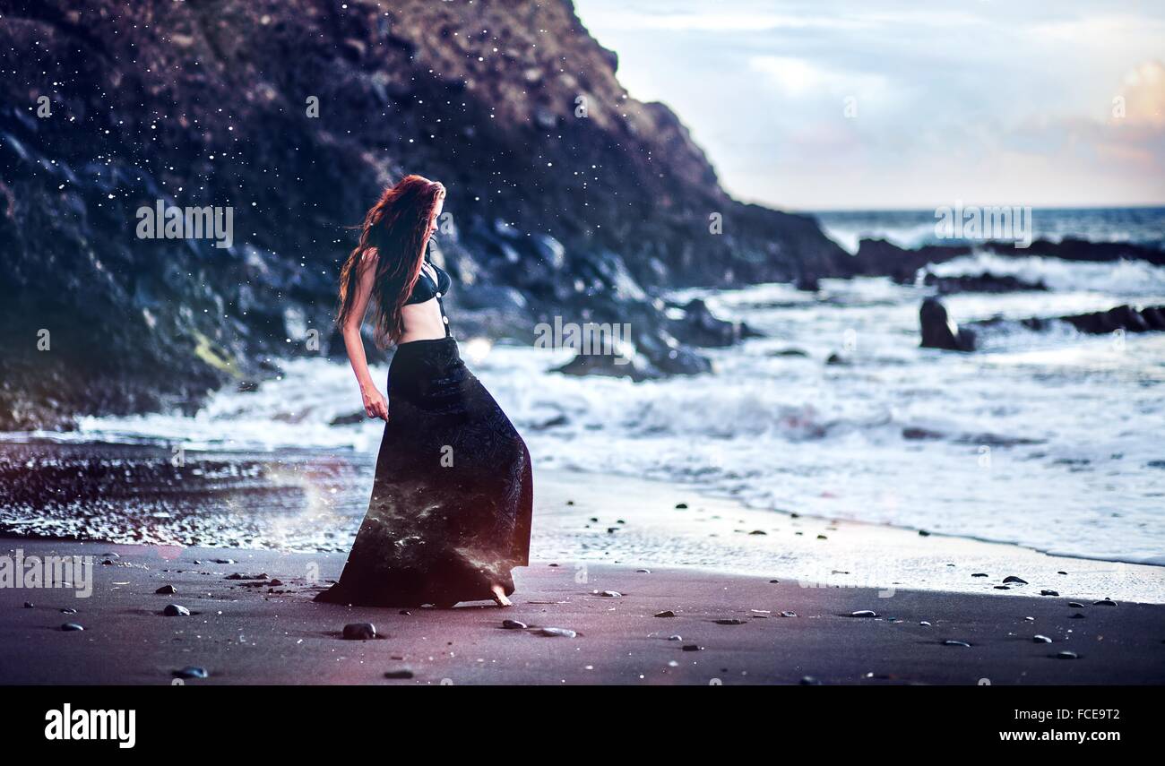 Woman dancing on hi-res stock photography and images - Alamy