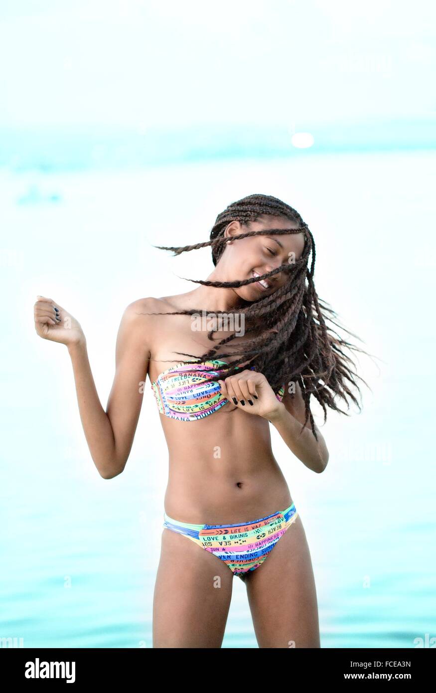 16 17 years bikini hi-res stock photography and images - Alamy