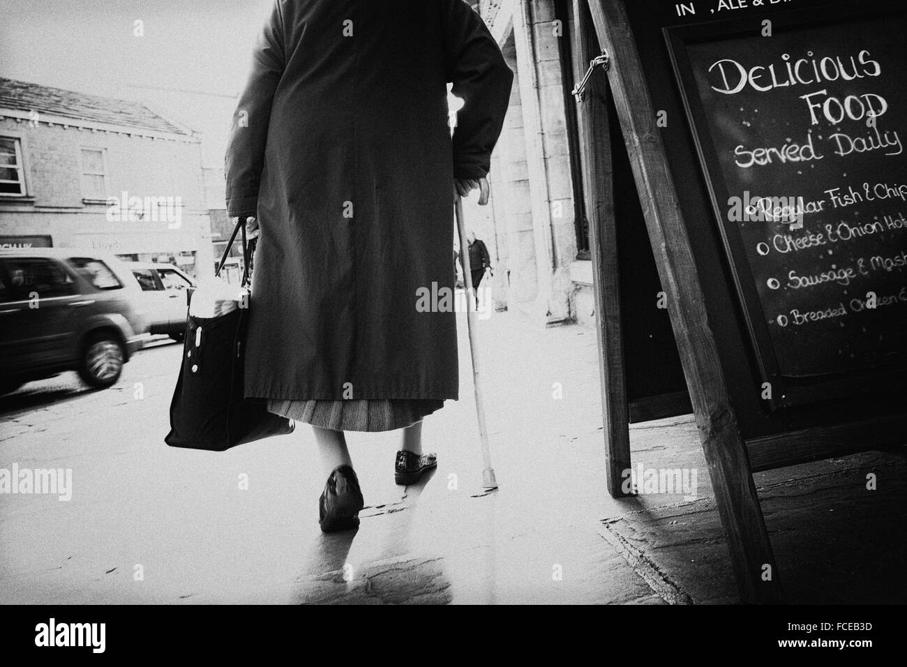 Old Lady Walking Stick High Resolution Stock Photography and Images - Alamy